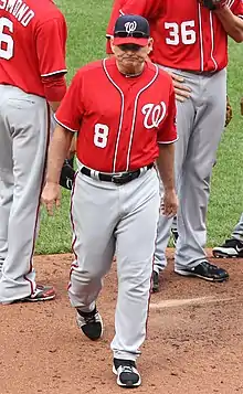 John McLaren managed the Nationals for three games in 2011.