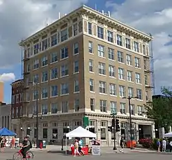 Johnson County Savings Bank Building, Iowa City, Iowa, 1912.