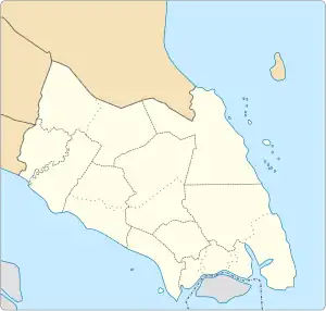 Sungai Balang is located in Johor