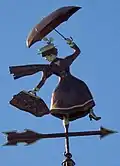 Jolly Holiday Weathervane (cropped)