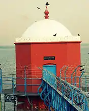 Jones Tower was built in the year of 1881 in Pulhal lake. It is used to measure the depth of the water level in the lake.