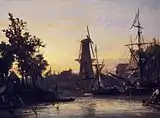 Jongkind Johan Berthold (1857): Binneshaven Rotterdam, private collection.