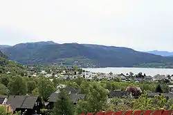 View of the town