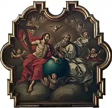 José Nicolás de la Escalera - The Holy Trinity, 18th century.