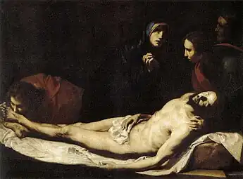 Pietà, 1633, 157 x 210 cm., Thyssen-Bornemisza Museum