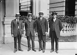 José Vasconcelos, José Urquidi, Rafael Zubarán and Peredo