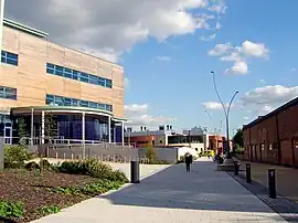 Derby College's Joseph Wright Centre, named for the Painter Joseph Wright.