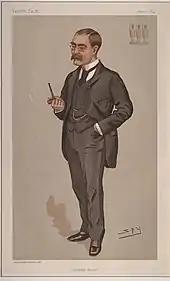 Rudyard Kipling by Leslie Ward on 7 June 1894