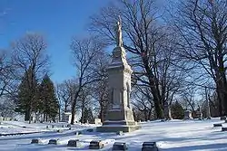 Cenotaph in Forest Home Cemetery