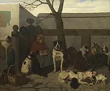 The Dog Market in Paris (RMFAB)