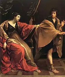 Joseph and Potiphar's Wife, by Guido Reni 1631