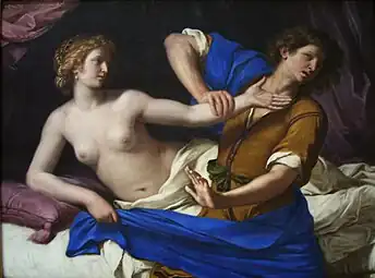 Guercino, Joseph and Potiphar's Wife, 1649