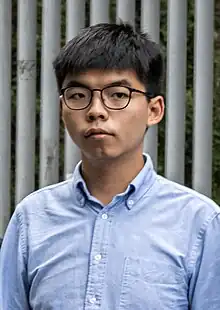 Joshua Wongjailed for 10 months