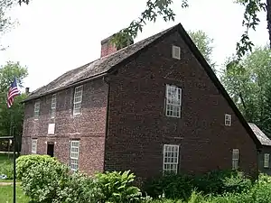 c. 1754 Brick Josiah Day House West Springfield, Massachusetts