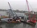 Removal of rail span