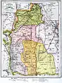 Cahul County as constituted in 1925