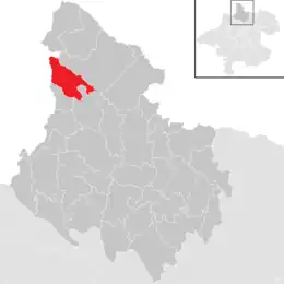 Location in the district