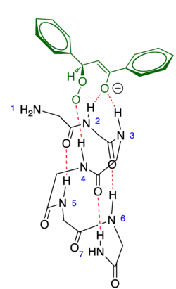 Poly-leucine α-Helix Active Site Structure in the Juliá–Colonna Epoxidation