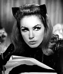 Julie Newmar as The Catwoman from the show, in 1966