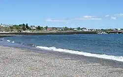 Beach along Grand Manan's North Head