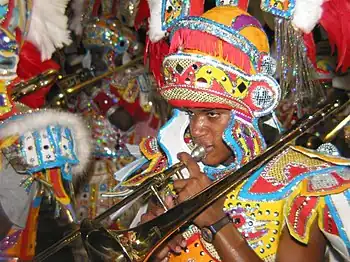 Junkanoo musician 2005