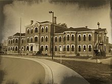 Admin building at obsolete Hamilton Psychiatric Hospital