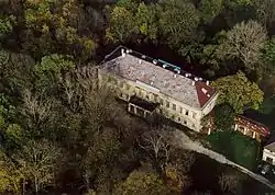 Bird's-eye view of the palace