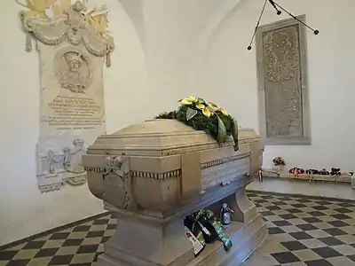 Tomb of Imre Thököly in Kežmarok