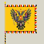 Standard of the Common Army in yellow (both sides identical)