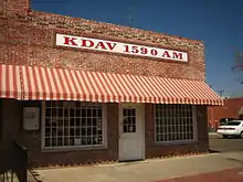 KDAV radio, Lubbock, Texas, 2009