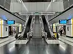 Platforms of the Merdeka MRT station.