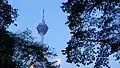 KL Tower Head in Dusk