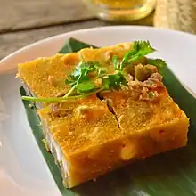 Kaeng kradang, a pork curry aspic