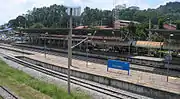 The Kajang station before the MRT was built.