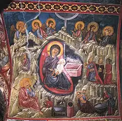 Birth of Christ in Agios Nikolaos Tis Stegis