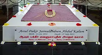 Grave of Kalam.