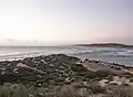 Murchison River mouth at sunset