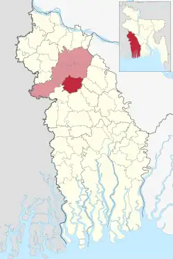 Location of Kaliganj