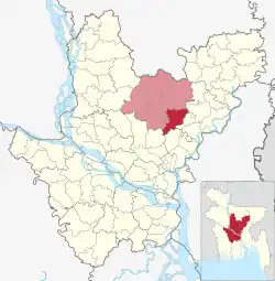 Location of Kaliganj