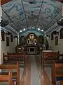 Interior, showing the nave and altar