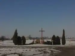 Wayside cross in Radłówek