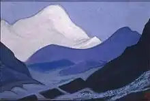 Kampa Dzong Pink Peak, 1938