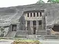 Exterior of the Great Chaitya.