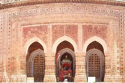 Temple front