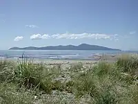 Kapiti Island from Queen Elizabeth Park