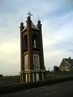 Shrine (built 1819) commemorating the 1629 battle with Sweden