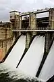 A view of Karapuzha Dam Shutters