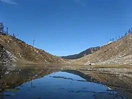 View of Kareri lake