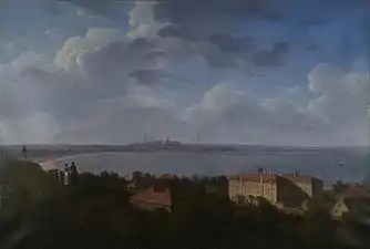 Karl von Kügelgen, The view of Tallinn from the Sugar Factory