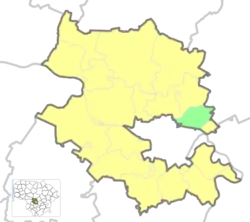 Location of Karmėlava Eldership